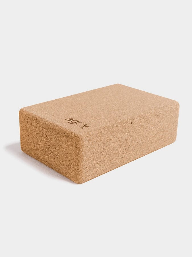 Agoy Yoga Block Agoy Large Cork Yoga Block