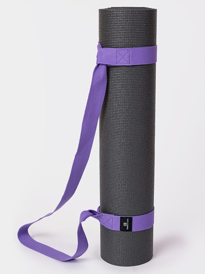 Yoga Studio Yoga Mat Strap Light Purple Yoga Studio Organic Cotton Yoga Mat Strap Carrier