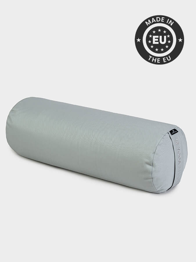 Yoga Studio Yoga Prop Light Grey Yoga Studio EU Organic Buckwheat Bolster