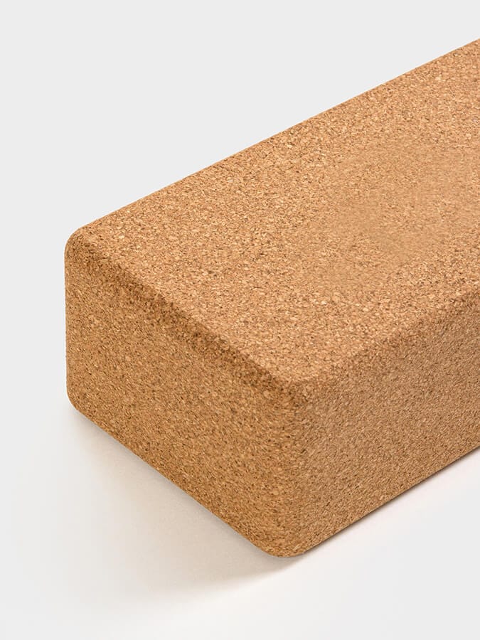 Yoga Stops Traffick Yoga Stops Traffick Standard Size Cork Yoga Brick
