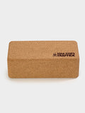 Yoga Stops Traffick Yoga Stops Traffick Standard Size Cork Yoga Brick