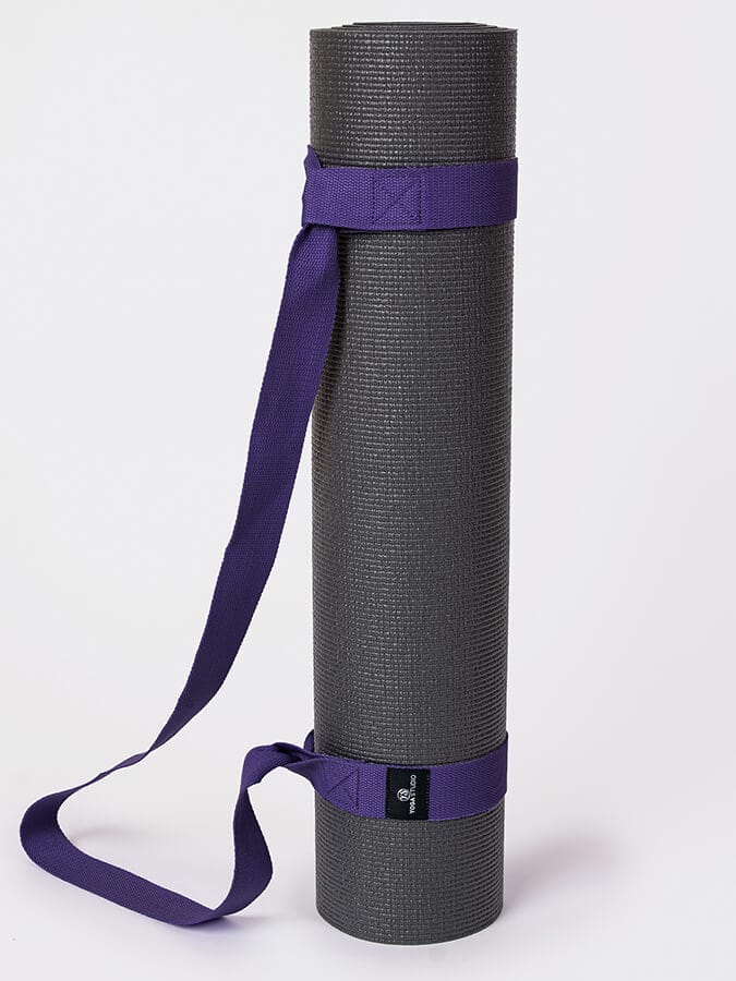 Yoga Studio Yoga Mat Strap Purple Yoga Studio Organic Cotton Yoga Mat Strap Carrier
