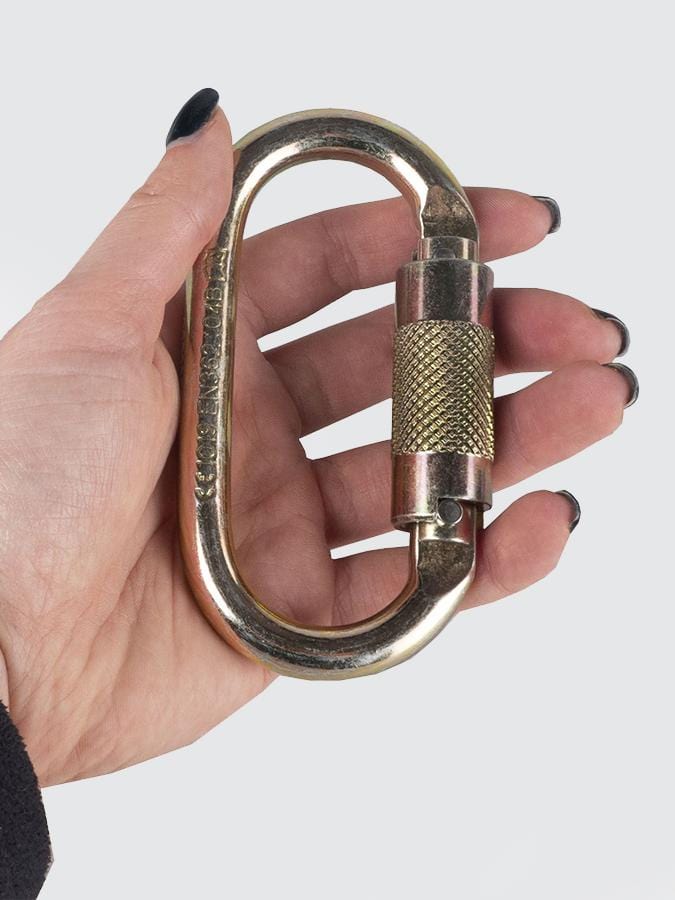 Yoga Studio Prodigy Auto Locking Steel Oval Carabiners