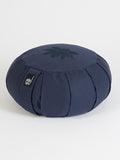 Yoga Studio Yoga Prop Navy Blue Yoga Studio Round Lotus Organic Zafu Buckwheat Cushion