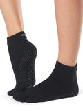 ToeSox Socks XS / Black ToeSox Ankle Full Toe Grip Socks