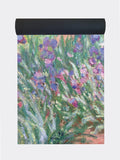 Yoga Studio Yoga Mat The Artist's Garden In Giverny Yoga Studio Vegan Suede Microfiber Yoga Mat 4mm