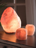Yoga Studio Himalayan Salt Candle Tealight Holder - Natural
