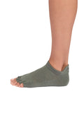 Toesox Womens Socks ToeSox Low Rise Half Toe Women's Yoga Socks