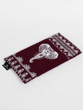 Yoga Studio Eye Pillow Lavender Scented / Raspberry - Aztec Elephant Yoga Studio GOTS Organic Cotton Lavender Scented & Unscented Linseed Aztec Elephant Eye Pillows