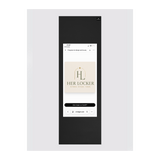 The Yoga Studio 6mm Yoga Mat With Custom Design - Black