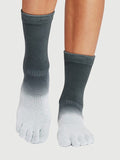 Toesox Womens Socks ToeSox Crew Full Toe Women's Yoga Socks