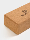 Yoga Studio The Comfortable Cork Yoga Block - branded