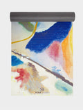 Yoga Studio Yoga Mat The Yoga Studio Yoga Mat 6mm - Art Collection - Painting With Green Center by Wassily Kandinsky
