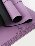Yoga Studio Yoga Mat Purple Yoga Studio The Grip Alignment Yoga Mat 4mm