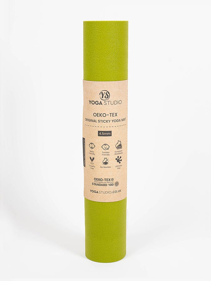 Cotton Yoga Mat, 6mm - Focus - Texdoo