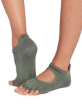 Toesox Womens Socks S / Ivy Field ToeSox Half Toe Bellarina Women's Yoga Socks