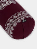 Yoga Studio Organic Buckwheat Elephant Designed Round Bolster