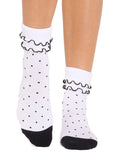 Tavi S / Polka Dot Frills Tavi Aria Grip Socks