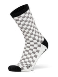 Base 33 Socks M / Pebble Checkered Base 33 Crew Grip Socks