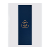 Yoga Studio 6mm Navy Blue Yoga Mat With Custom Logo Design
