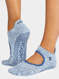 Toesox Womens Socks S / Deep Sea (TS) ToeSox Full Toe Bellarina Women's Yoga Socks
