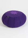 Yoga Studio Yoga Prop Purple Yoga Studio Round Lotus Organic Zafu Buckwheat Cushion