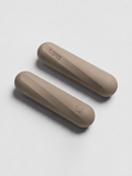 Yoga Studio Hand Weights Cappuccino Yoga Studio 1kg Hand Bar Weights