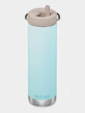 Klean Kanteen Water Bottle Blue Tint Klean Kanteen TKWide Insulated Bottle 20oz (592ml) With Twist Cap