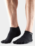 Toesox Socks ToeSox Ultra Lite Sport Women's Socks - Black - Medium