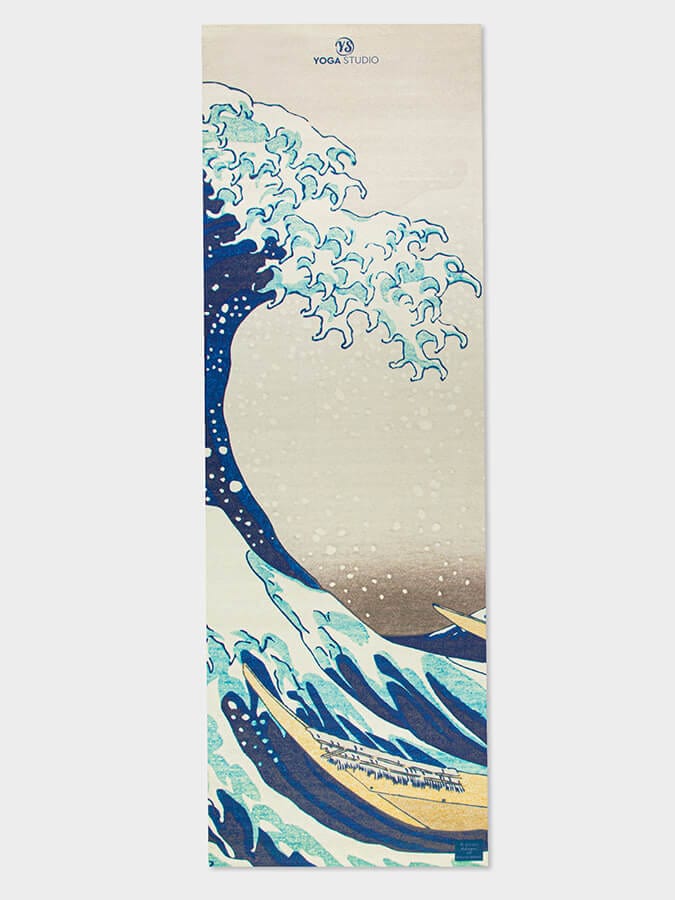 Yoga Studio Yoga Mat The Yoga Studio Yoga Mat 6mm - Art Collection - The Great Wave off Kanagawa by Katsushika Hokusai's