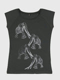 Emma Nissim Natural Organic Women's T-Shirt Top - Elephant Tuskers