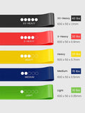 Yoga Studio Yoga Studio Resistance Loop Bands - 5 Pack Inc Bag