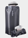 Vapur Water Bottle Cool Grey Vapur 0.5L Wide Mouth Anti-Bottle