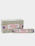 Satya Incense Satya Incense Sticks 15g Pack of 12 - White Sage