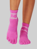 Toesox Socks ToeSox Melody Full Toe Yoga Socks