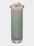 Klean Kanteen Water Bottle Sea Spray Klean Kanteen TKWide Insulated Bottle 20oz (592ml) With Twist Cap