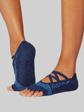 Toesox Yoga Socks ToeSox Elle Tec Half Toe Women's Yoga Socks