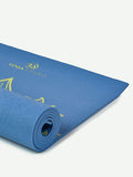 Gaiam Patterned Non Slip PVC Yoga Mat
