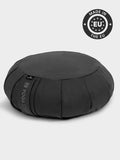 Yoga Studio Yoga Prop Grey Yoga Studio European Organic Buckwheat Zafu Round Cushion