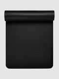 Yoga Studio Yoga Mat Black Yoga Studio Fitness Pilates Yoga Mat 10mm (Unbranded)