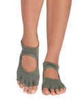 Toesox Womens Socks ToeSox Half Toe Bellarina Women's Yoga Socks