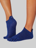 Toesox Womens Socks ToeSox Low Rise Full Toe Women's Yoga Socks