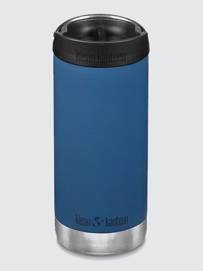 12oz & 16oz Klean Kanteen Latte Heart Insulated Mug, Blue