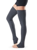 ToeSox Leg Warmers One Size / Charcoal ToeSox Thigh High Leg Warmers