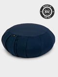 Yoga Studio Yoga Prop Navy Yoga Studio European Organic Buckwheat Zafu Round Cushion
