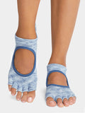 Toesox Womens Socks ToeSox Half Toe Bellarina Women's Yoga Socks