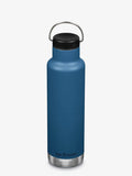 Klean Kanteen Water Bottle Real Teal Klean Kanteen Vacuum Insulated 592ml Classic Bottle With Loop Cap