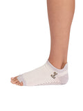 Toesox Womens Socks ToeSox Low Rise Half Toe Women's Yoga Socks