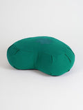 Yoga Studio Yoga Prop Jade Green Yoga Studio Crescent Lotus Organic Zafu Buckwheat Cushion