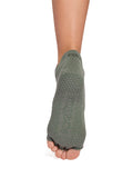 Toesox Womens Socks ToeSox Half Toe Bellarina Women's Yoga Socks